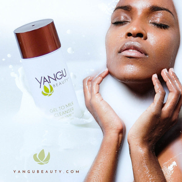 How Yangu Beauty's Gel-to-Milk Cleanser Revitalizes Dry, Sensitive Skin.